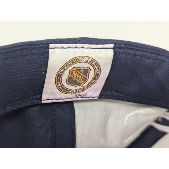 Vintage 90s NHL Toronto Maples Leafs Blue Flames ANNCO Hat - Picture 9 of 9